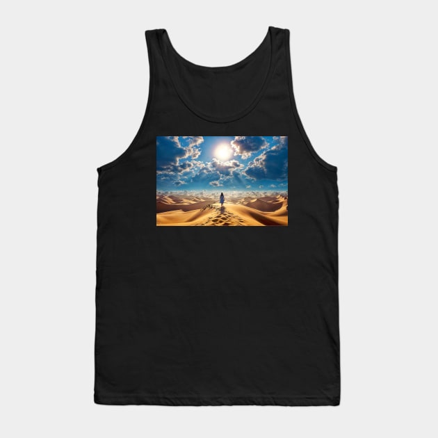 Desert Wanderer - Landscape Tank Top by jecphotography